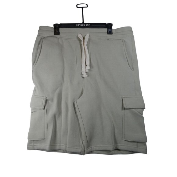 Free Planet Men's 2PC Hoodie & Shorts Set Celadon Tint Size XL - Picture 4 of 7